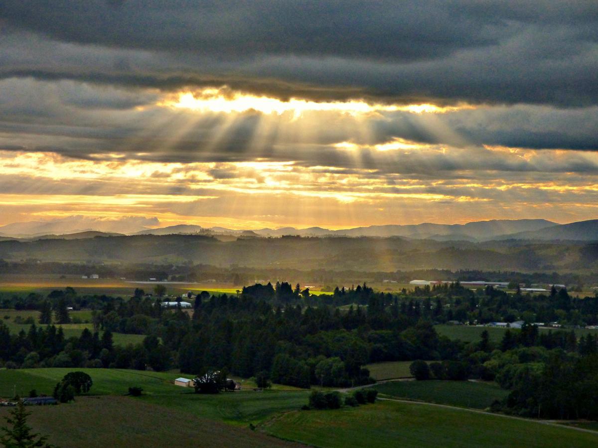 Bella Collina Bed And Breakfast Amity Buitenkant foto